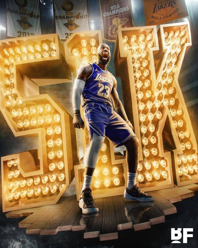 幸运28-历史首人！詹姆斯常规赛+季后赛迎51000分里程碑 基本后无来者